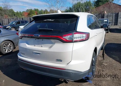 2017 Ford Edge Sel z USA, uszkodzony, nr VIN 2FMPK4J98HBC39511